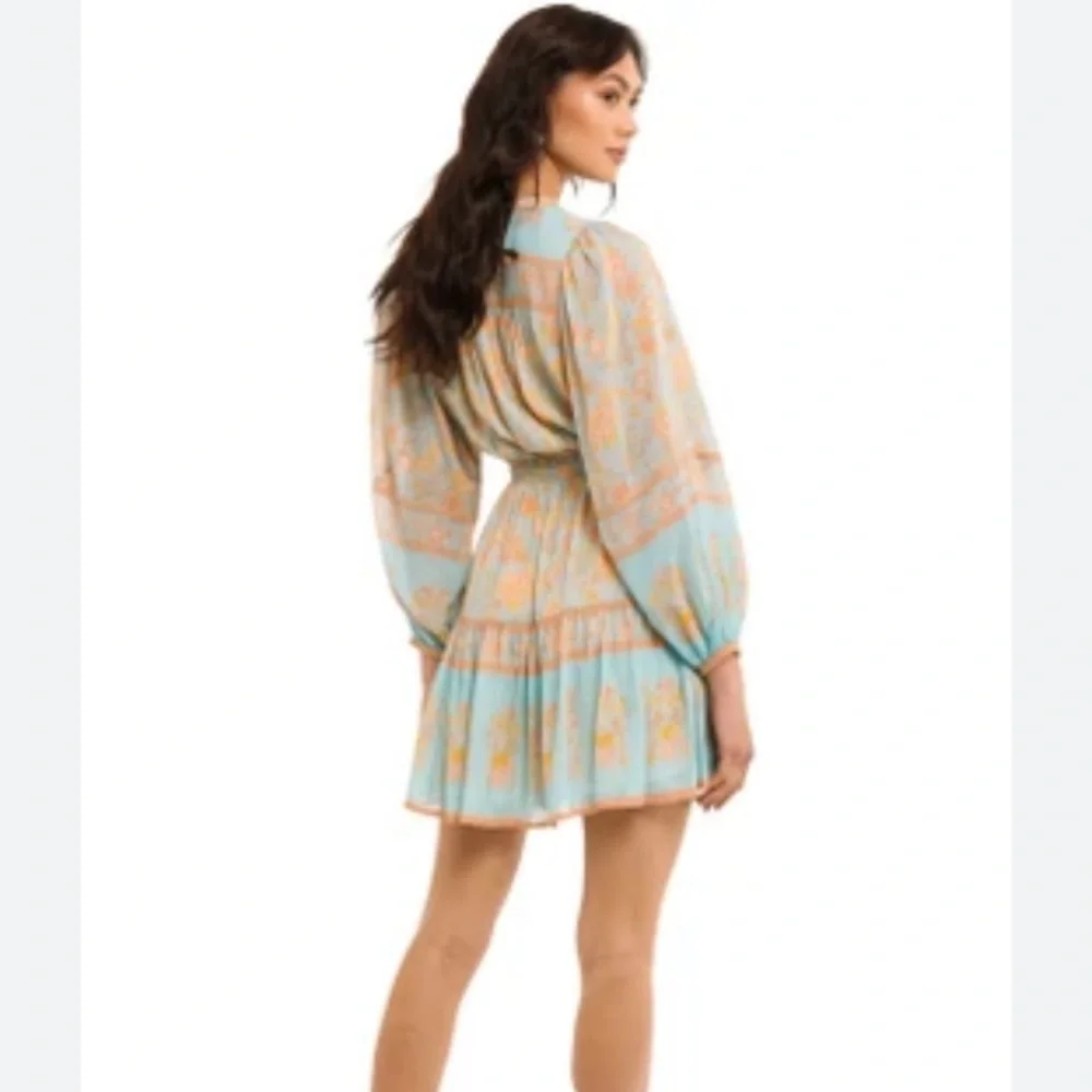 Spell & The Gypsy Juniper Playdress Eggshell Blue - Picture 3 of 10